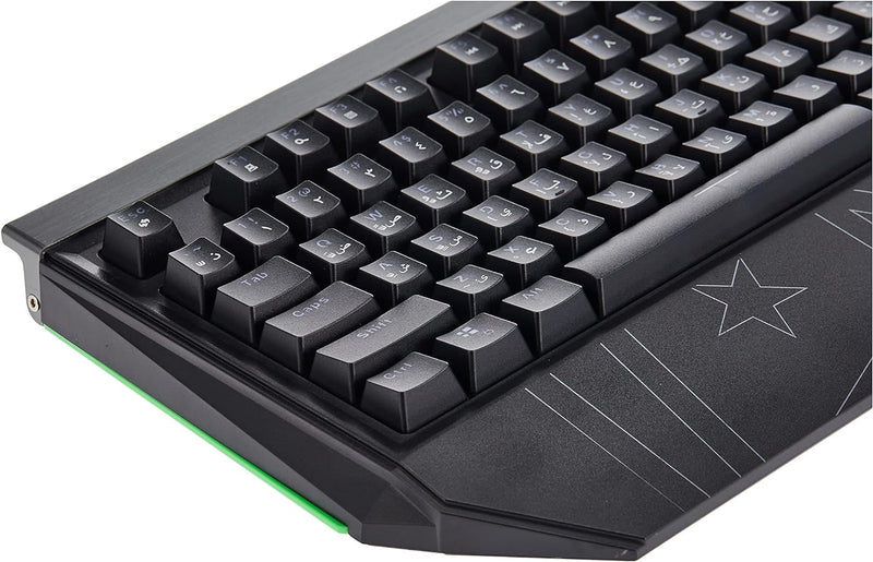 Vertux Tantalum Precision Pro Mechanical Gaming Keyboard | Gamers Keyboard | Ergonomic Wired Keyboard | Full-Size Gaming Keyboard | 100% Anti-Ghosting Keys | RGB Backlight Modes