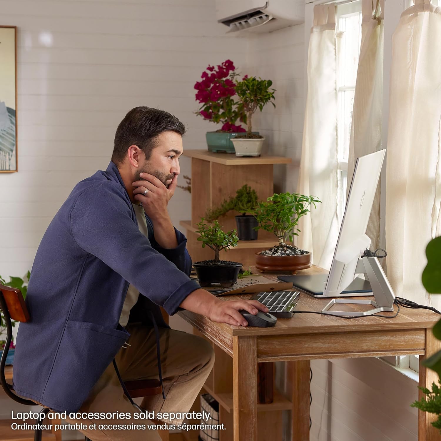 شاشة HP Series 5 مقاس 27 بوصة FHD، شاشة Full HD (1920 × 1080)، لوحة IPS، 99% sRGB، نسبة تباين 1500:1، 300 شمعة، راحة العين مع شهادة Eyesafe، 527sa 