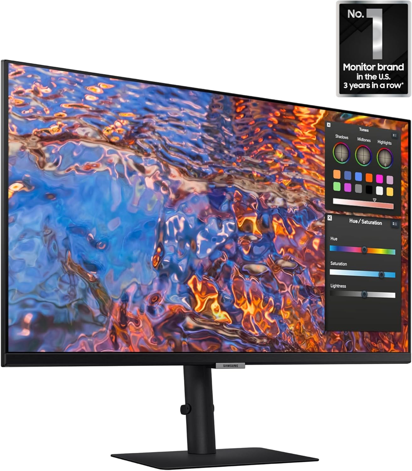 Samsung ViewFinity S8 S80PB 27″ 4K UHD IPS Monitor – 350 cd/m², HDR400, USB-C 90 W, 98% DCI-P3, Matte Display