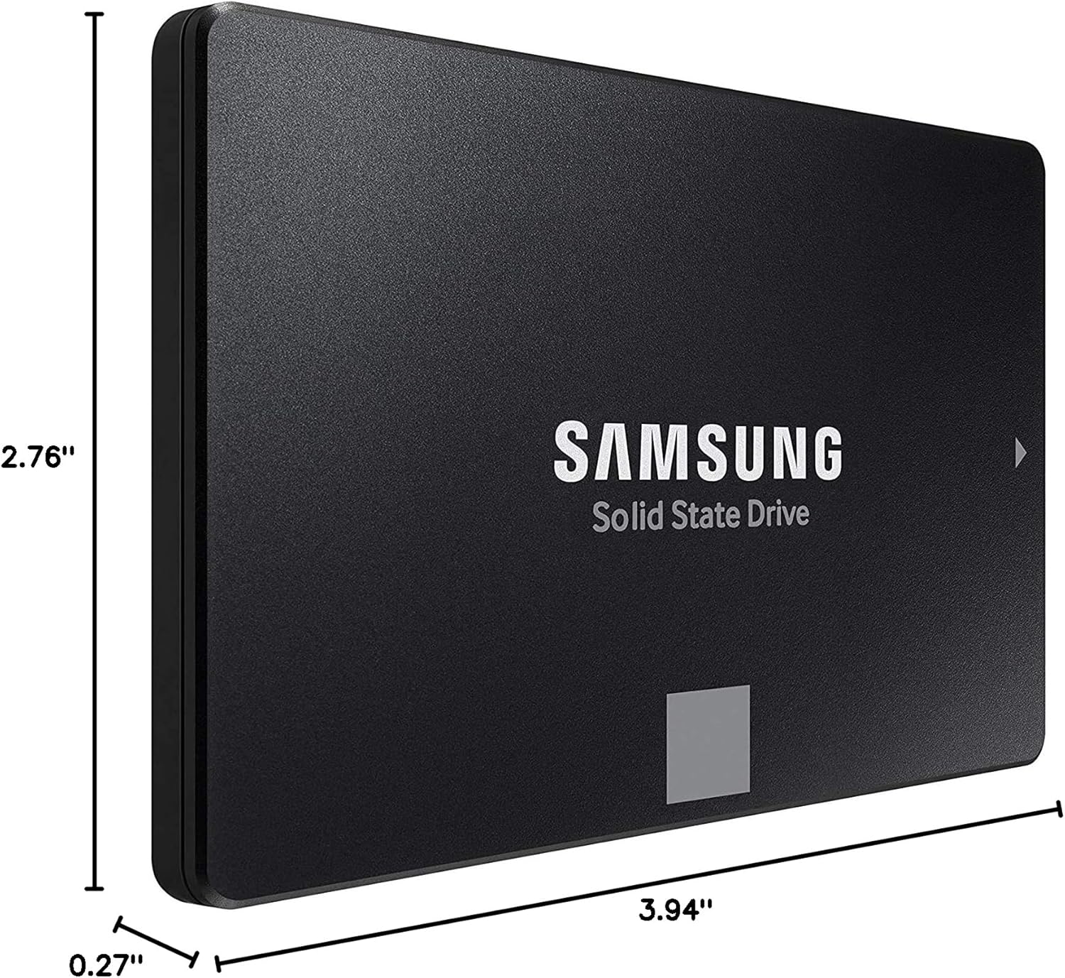 Samsung 870 EVO 2TB SATA III 2.5" Internal SSD, High-Speed Solid State Drive, Up to 560MB/s Read, 530MB/s Write, Reliable Performance, Model MZ-77E2T0B/AM