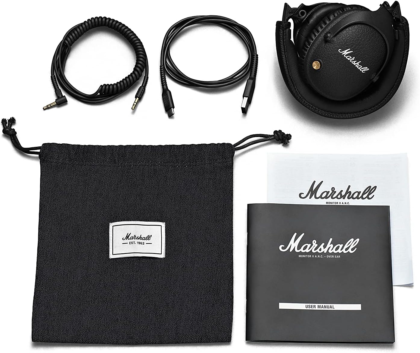 Marshall Monitor II Active Noise Canceling Over-Ear Bluetooth