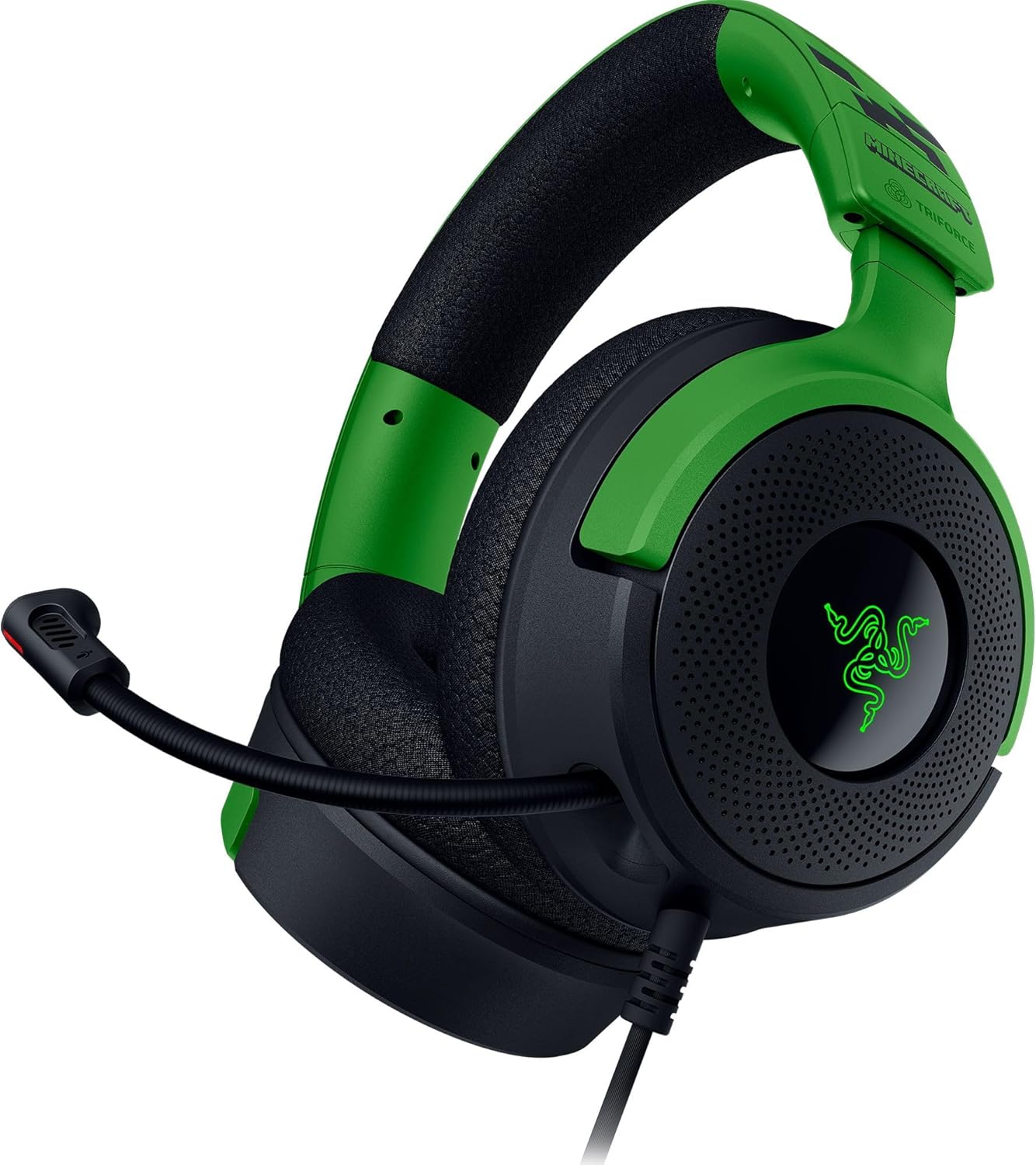 Razer Kraken V4 X Wired Gaming Headset – 40mm TriForce Drivers, 7.1 Surround Sound, HyperClear Cardioid Mic, Chroma RGB, USB-C & USB-A Compatible