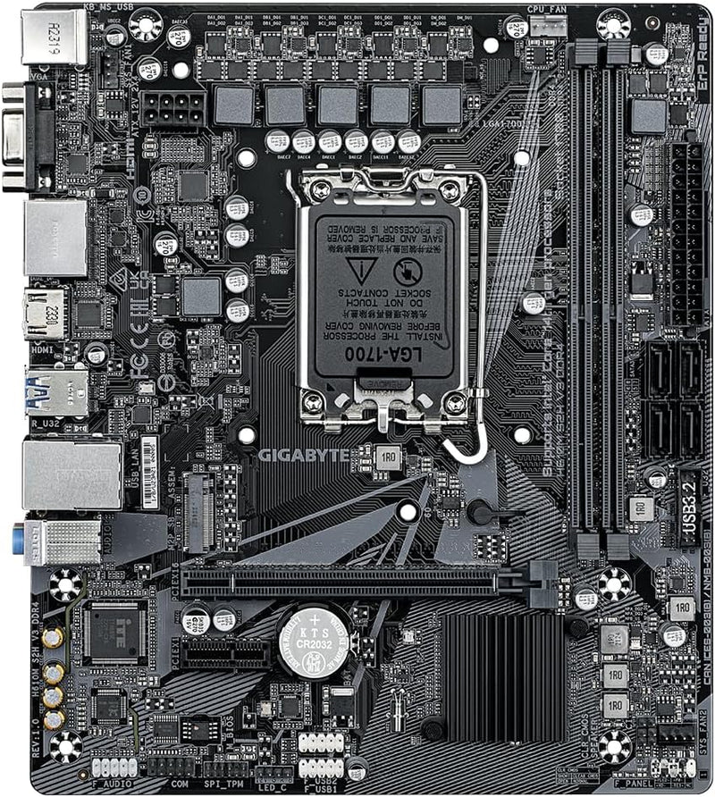 Gigabyte H610M S2H V3 DDR4 Motherboard