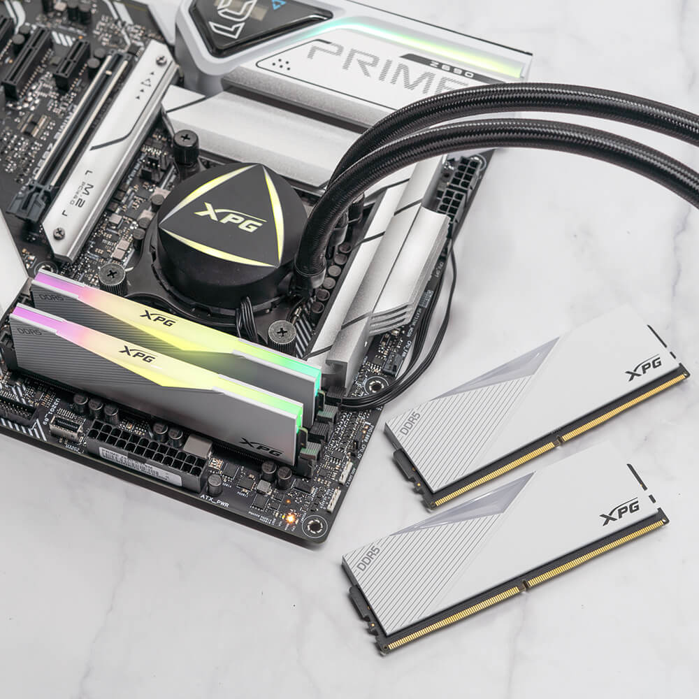 XPG Lancer RGB DDR5 6400MHz 48GB CL32 UDIMM 288-Pins Desktop SDRAM DDR5 Single Channel RAM
