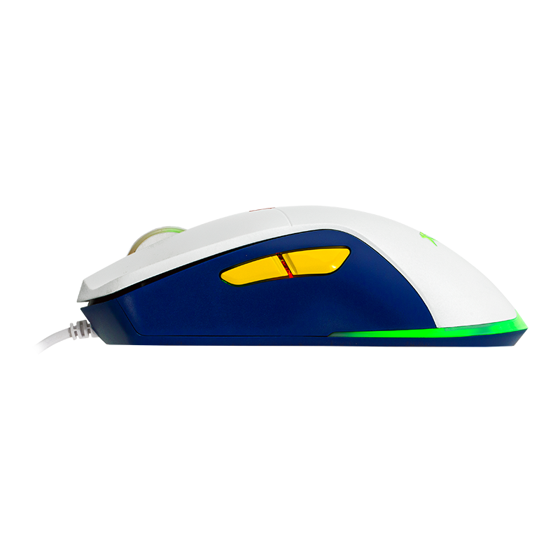 XtrickMe GM-227 Wired Gaming Mouse with 7 Color Backlit, Ergonomic Design, 6 Buttons, 4 Adjustable DPI Levels