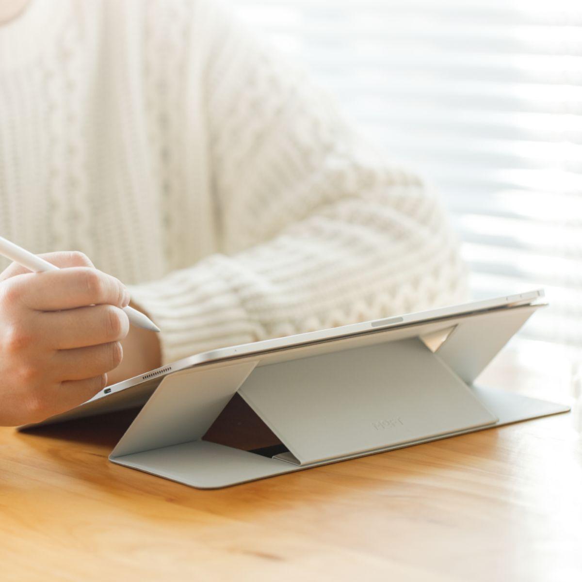 MOFT Invisible Stand for Laptops & Tablets – Non-Adhesive, Dual-Angle Foldable Stand, Ultra-Thin Design, Compatible with 7–15"+ Devices