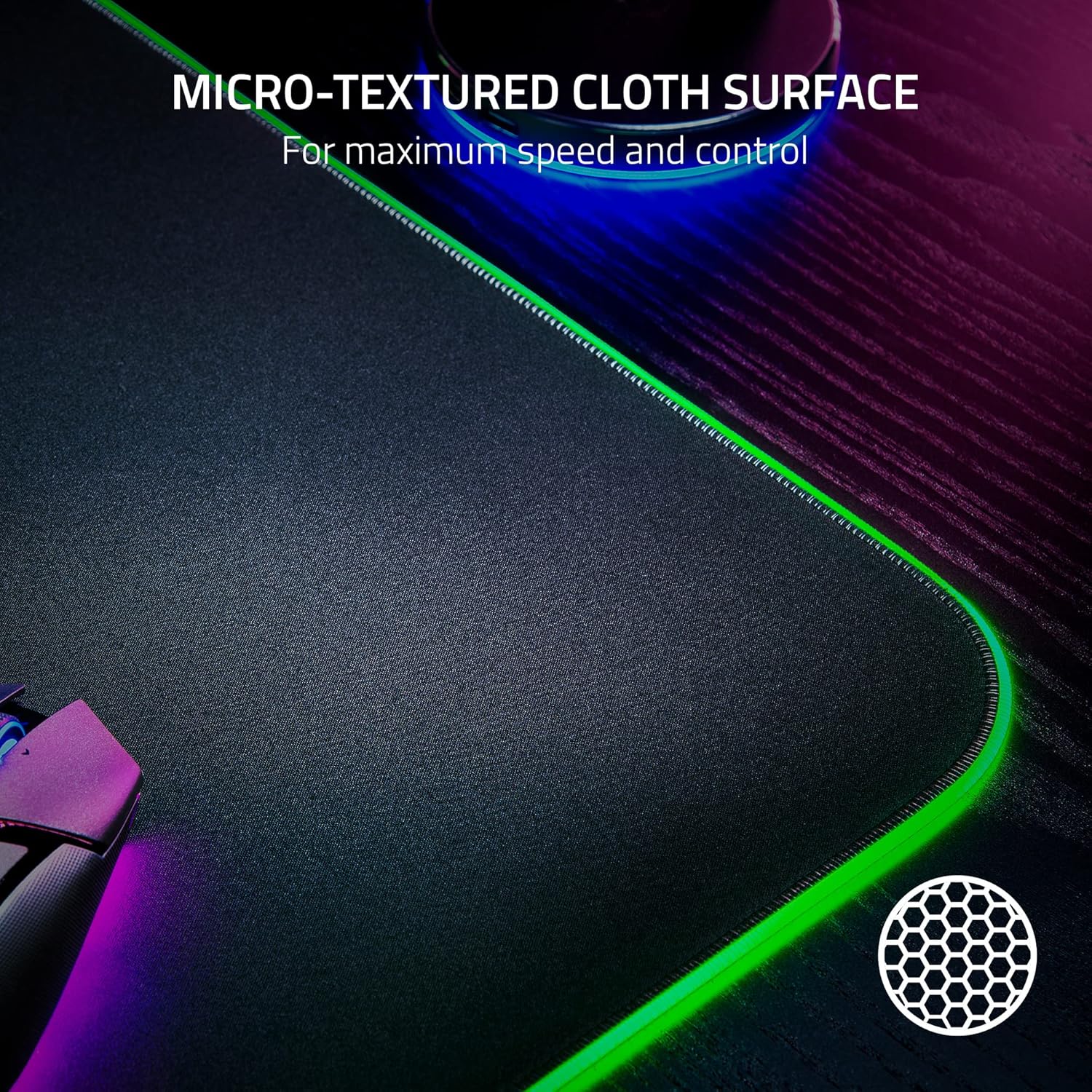 Razer Goliathus Chroma 3XL Gaming Mouse Pad: Micro-Textured Cloth