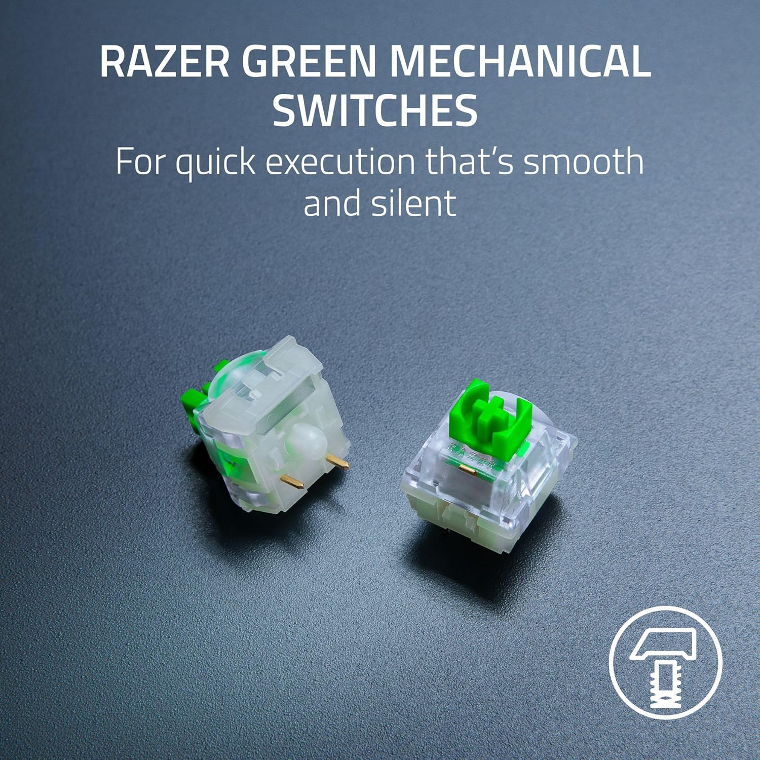 Razer BlackWidow V4 X Mechanical Gaming Keyboard Minecraft Edition – Green Clicky Switches - 6 Macro Keys - Chroma RGB - Doubleshot ABS - Sound Dampening