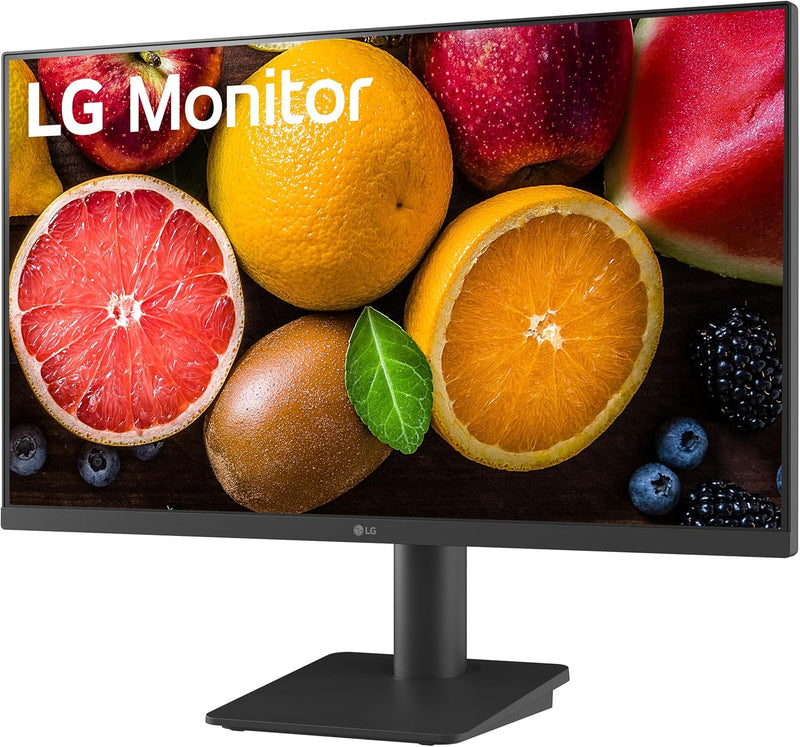 LG 27MS550-B 27 inch IPS Computer Monitor FHD (1920x1080) 100Hz 5ms Reader Mode Tilt/Height Stand Built in Speaker Borderless Design OnScreen Control Black Stabilizer DAS Crosshair HDMI Black