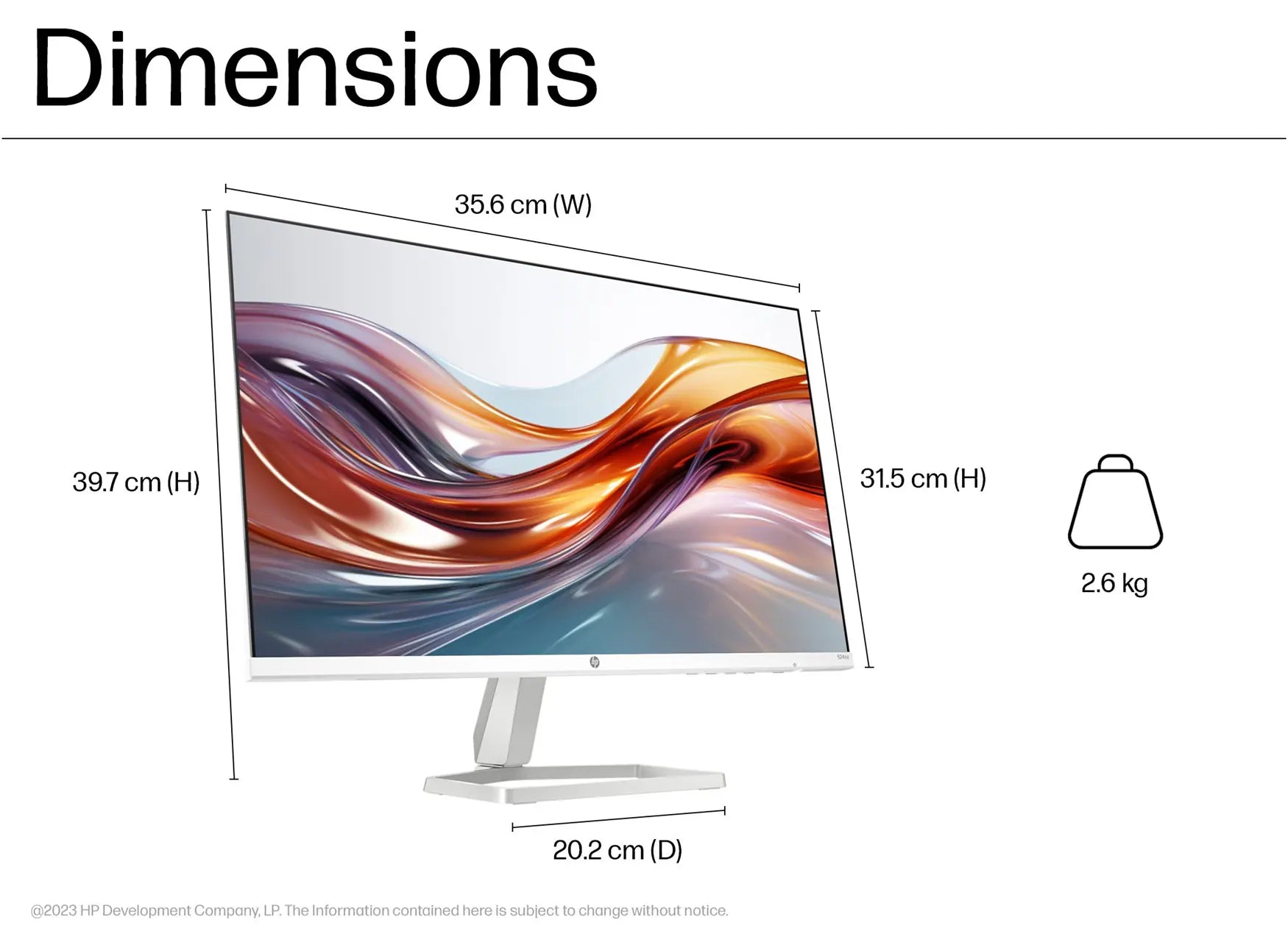 HP Series 5 23.8″ FHD IPS Monitor with Speakers – 100 Hz, 5 ms, 99% sRGB, Eyesafe Low-Blue Light, Tilt-Adjust