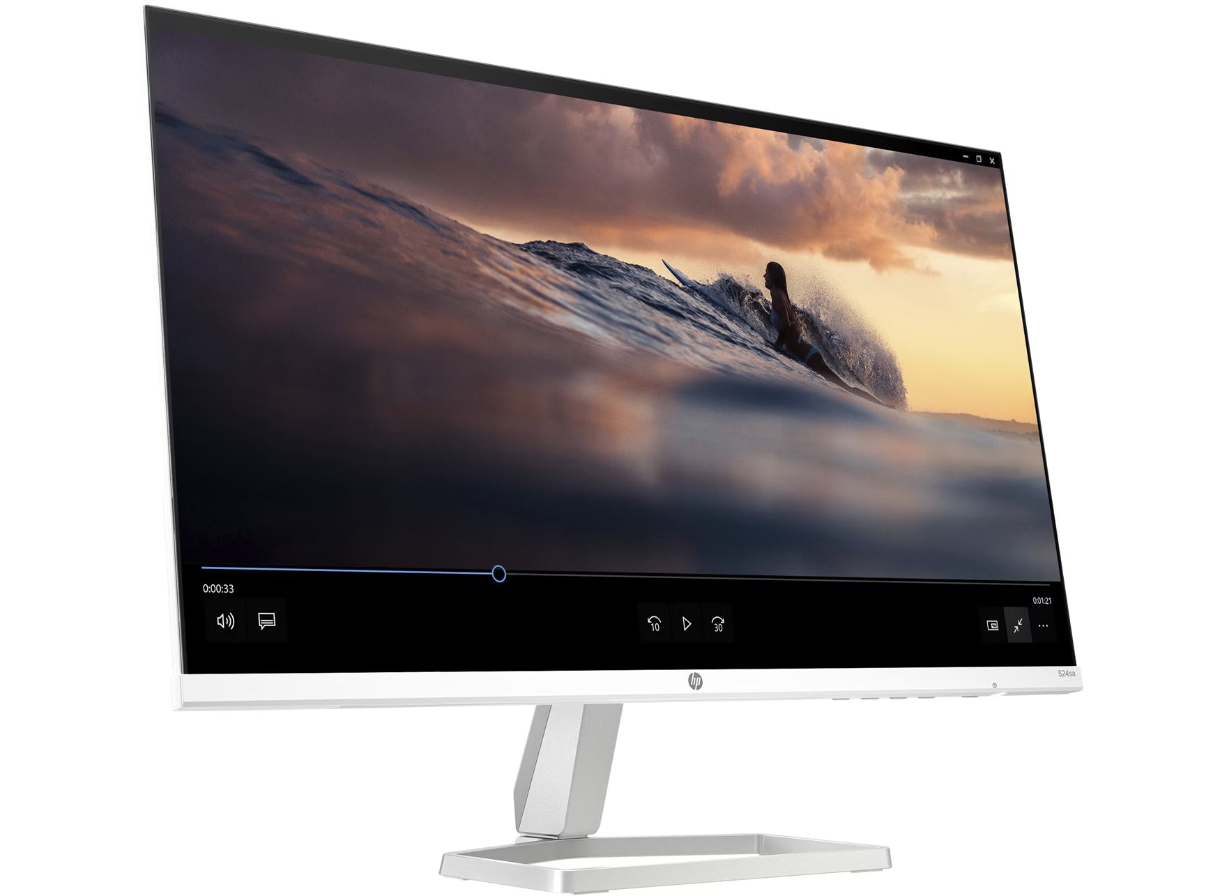 HP Series 5 23.8″ FHD IPS Monitor with Speakers – 100 Hz, 5 ms, 99% sRGB, Eyesafe Low-Blue Light, Tilt-Adjust