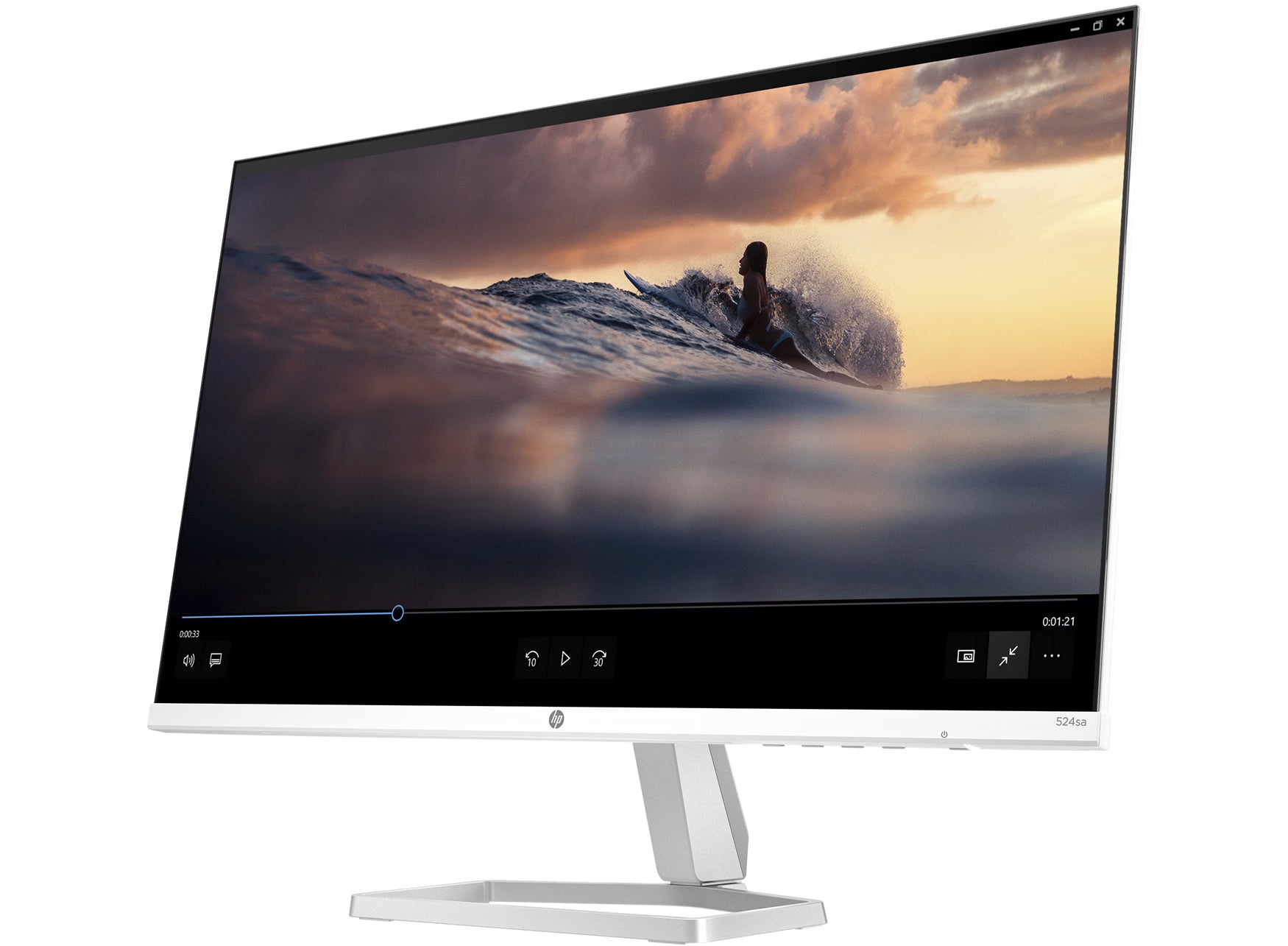 HP Series 5 23.8″ FHD IPS Monitor with Speakers – 100 Hz, 5 ms, 99% sRGB, Eyesafe Low-Blue Light, Tilt-Adjust