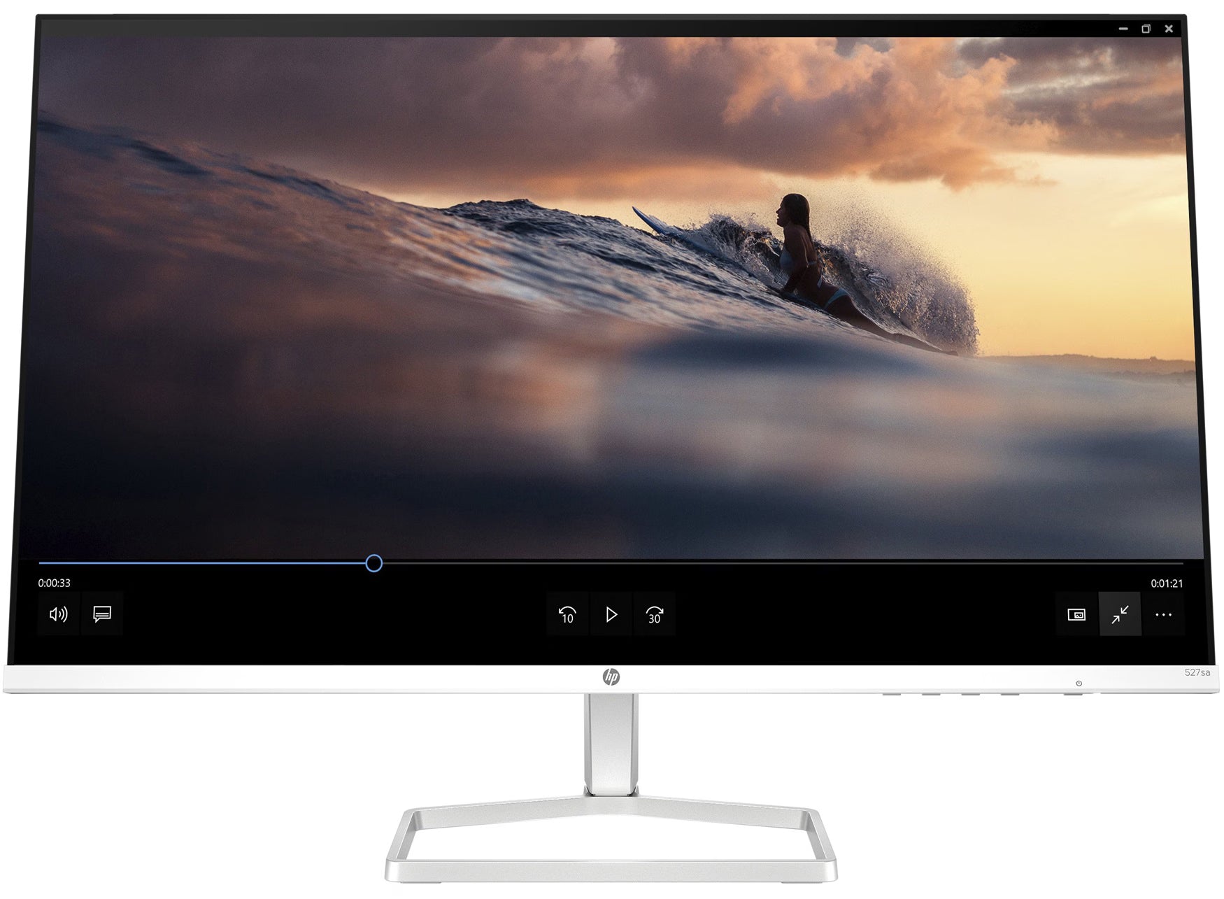 HP Series 5 27″ FHD IPS Monitor – 100 Hz Refresh, 99% sRGB, 300 nits Brightness, Height-Adjust, Eyesafe Certified