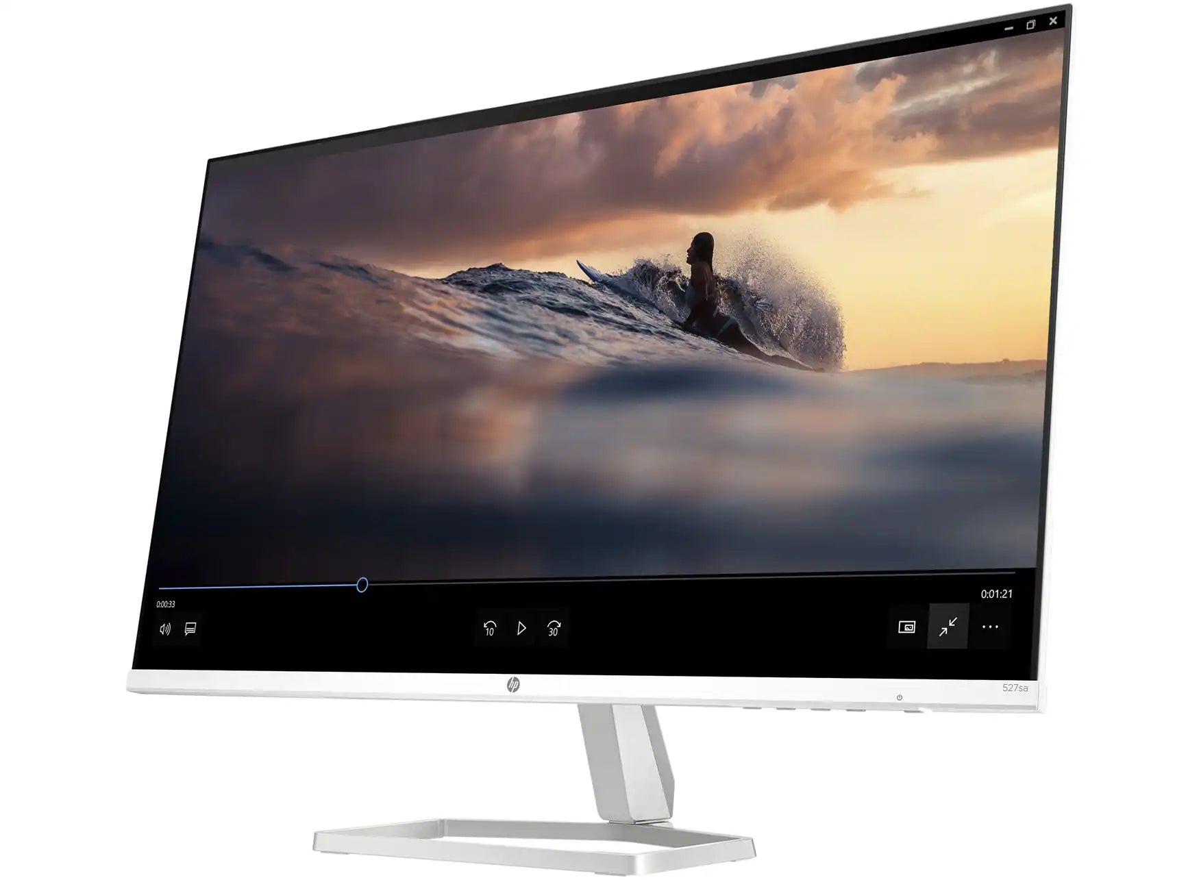 HP Series 5 27″ FHD IPS Monitor – 100 Hz Refresh, 99% sRGB, 300 nits Brightness, Height-Adjust, Eyesafe Certified