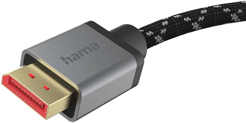 Hama DisplayPort Cable DP 1.4 Ultra-HD 8K Alu 2.00 m