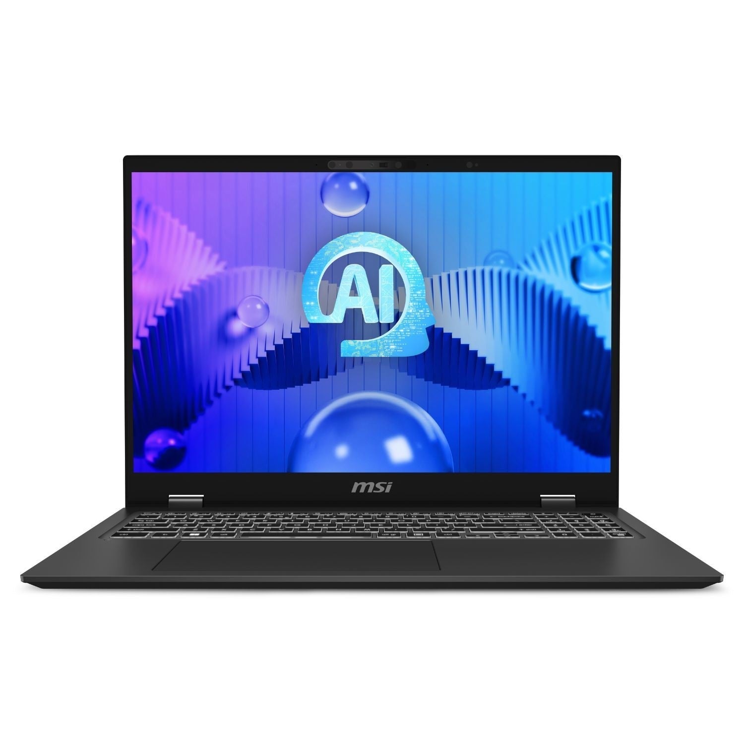 كمبيوتر محمول MSI Modern 15 H AI C2HM - شاشة 15.6 بوصة - معالج Core Ultra 9 285H - ذاكرة وصول عشوائي (RAM) سعة 16 جيجابايت - قرص SSD NVMe سعة 1 تيرابايت - نظام التشغيل Windows 11 Pro