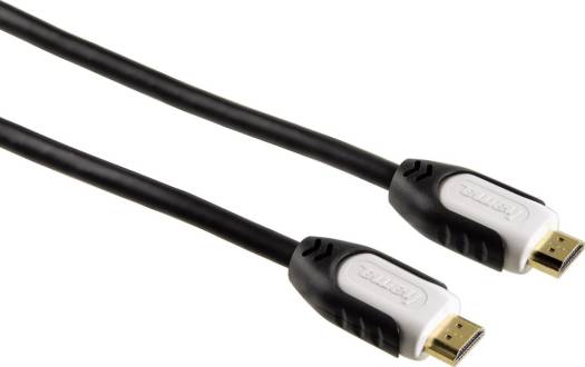Hama 56595 High Speed HDMI Cable – 1.5m , HDMI Plug to Plug , High-Quality Audio & Video Transmission , Includes LCD/Plasma Screen Cleaning Gel