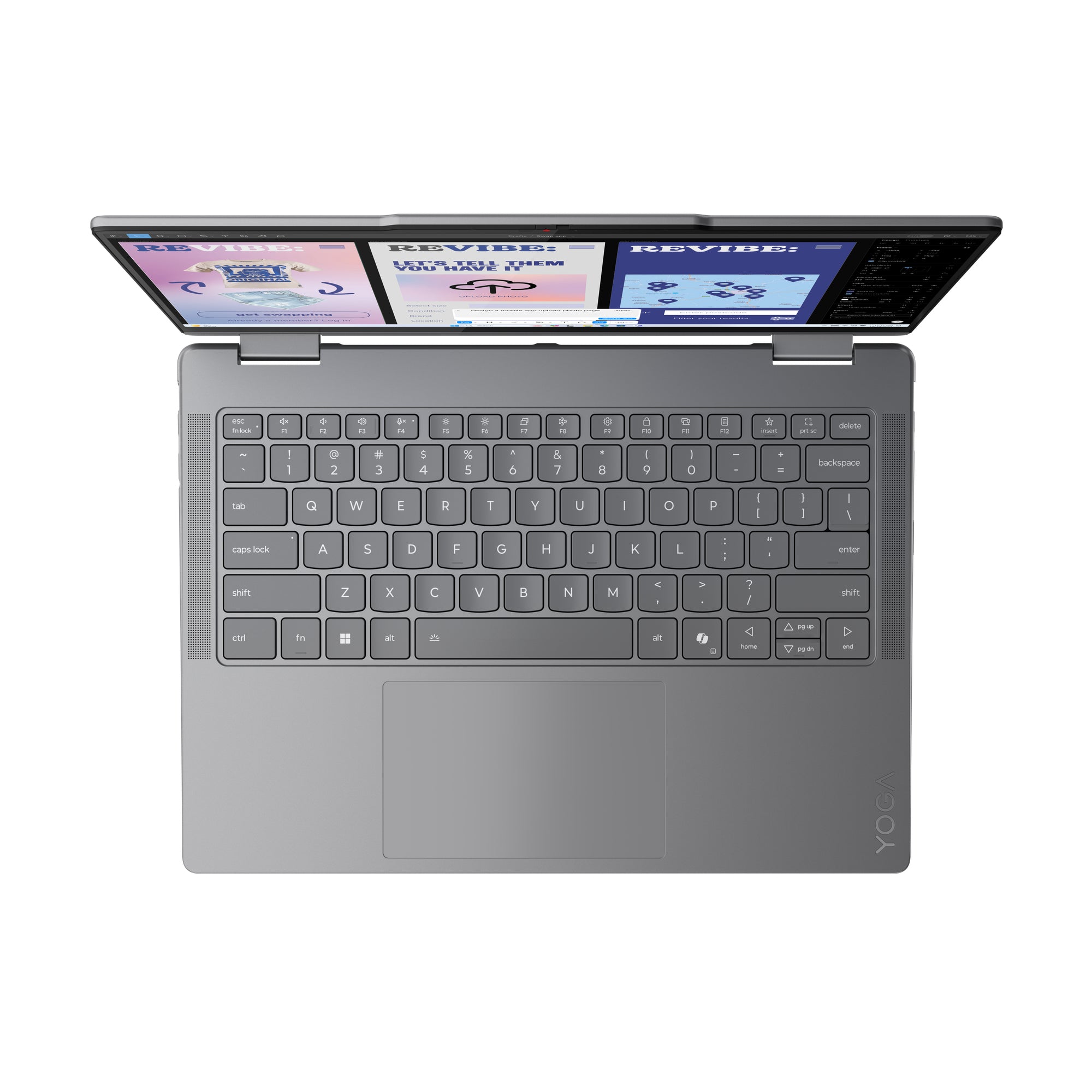 كمبيوتر محمول Lenovo Yoga 7 2-in-1 14ILL10 83JQ00B3PS - شاشة لمس OLED 60Hz مقاس 14 بوصة - معالج Intel Core Ultra 7 256V - ذاكرة وصول عشوائي (RAM) سعة 16 جيجابايت - قرص SSD سعة 512 جيجابايت - نظام تشغيل مشترك - نظام تشغيل Windows 11 PRO K