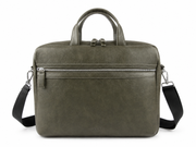 MARAVILLO MC793 15.6" Laptop Briefcase – Khaki , Professional Business Design , Front Zipper Pocket , Detachable Shoulder Strap , Carry Handles , Office & Travel Use