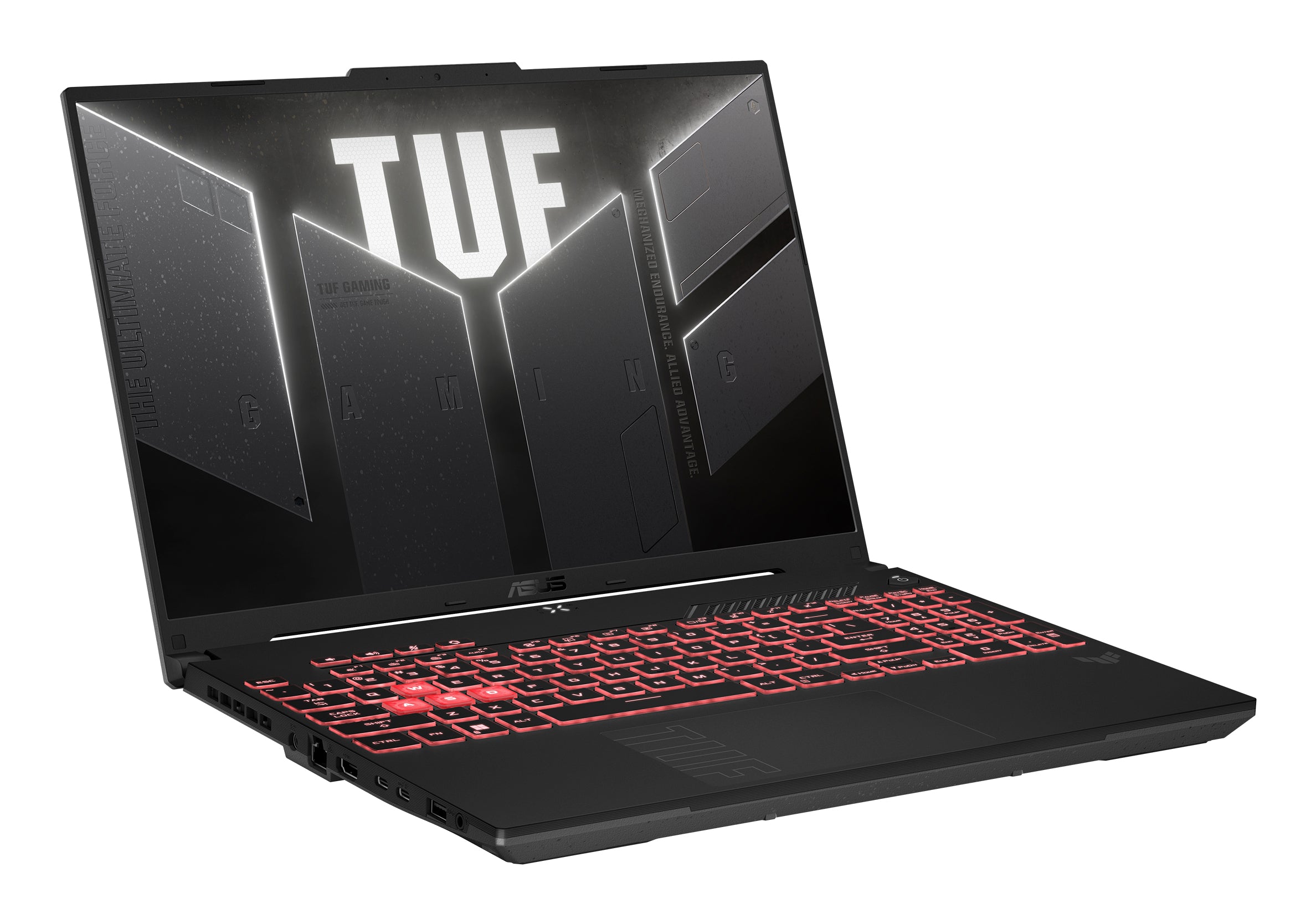 أسوس TUF جيمينج A16 FA607NU - شاشة 16 بوصة FHD 144 هرتز - ذاكرة عشوائية 8 جيجابايت - قرص صلب SSD بسعة 512 جيجابايت - بطاقة رسومات NVIDIA GeForce RTX 4050 بسعة 6 جيجابايت - ويندوز 11 برو K