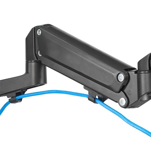 Hama Height‑Adjustable Gas Spring Monitor Holder – Swivel & Tilt Full‑Motion Desk Mount for 13″–32″ Screens, VESA 75×75/100×100, Cable Management & Ergonomic Design