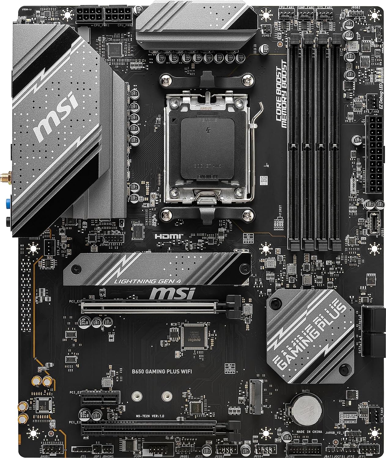 لوحة أم MSI B650 Gaming Plus WiFi للألعاب