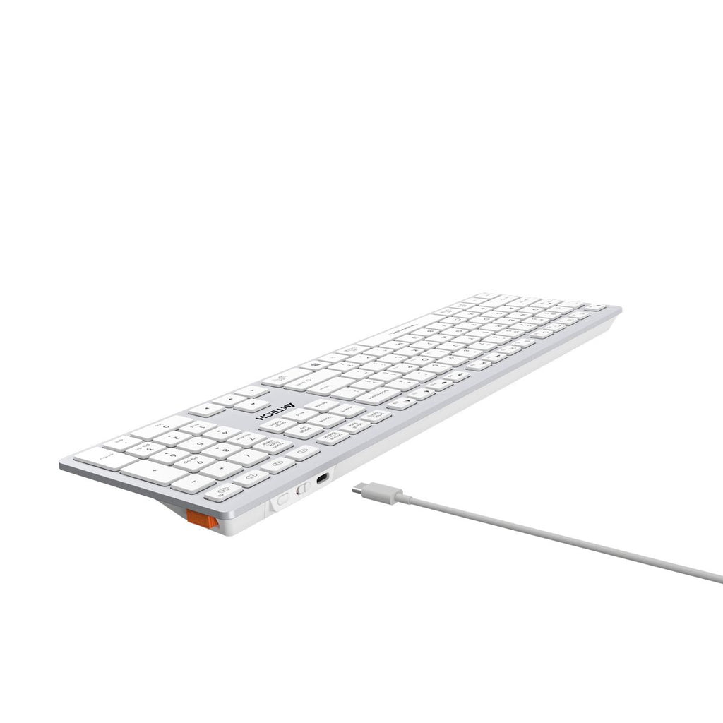 A4Tech FBX50C Bluetooth Wireless Keyboard Connect To 4 Devices Ara A4tech fbx50c bluetooth wireless keyboard connect to 4 devices ara