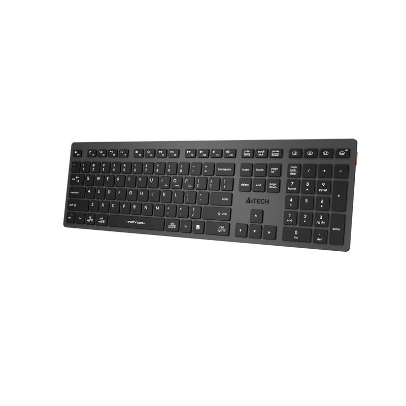 A4Tech FBX50C Bluetooth Wireless Keyboard - Connect to 4 Devices - Arabic/English