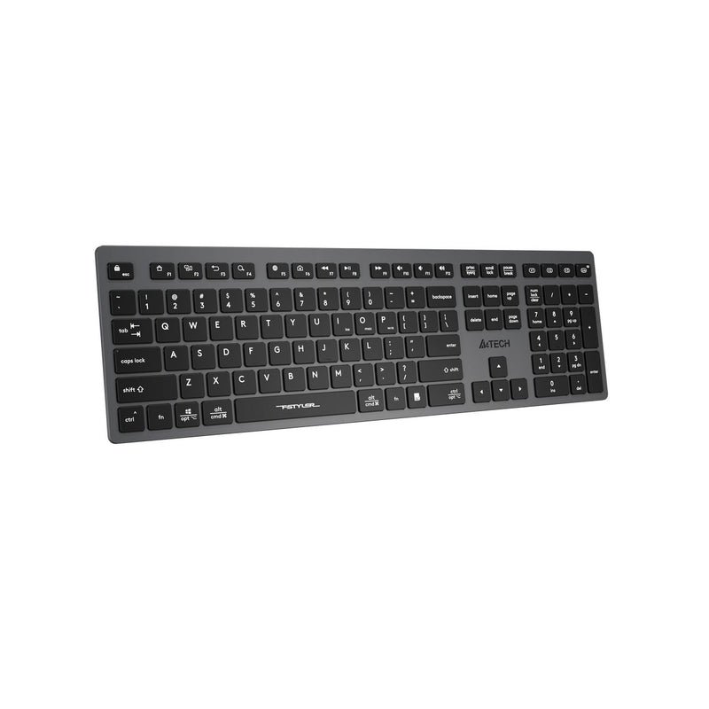 A4Tech FBX50C Bluetooth Wireless Keyboard - Connect to 4 Devices - Arabic/English