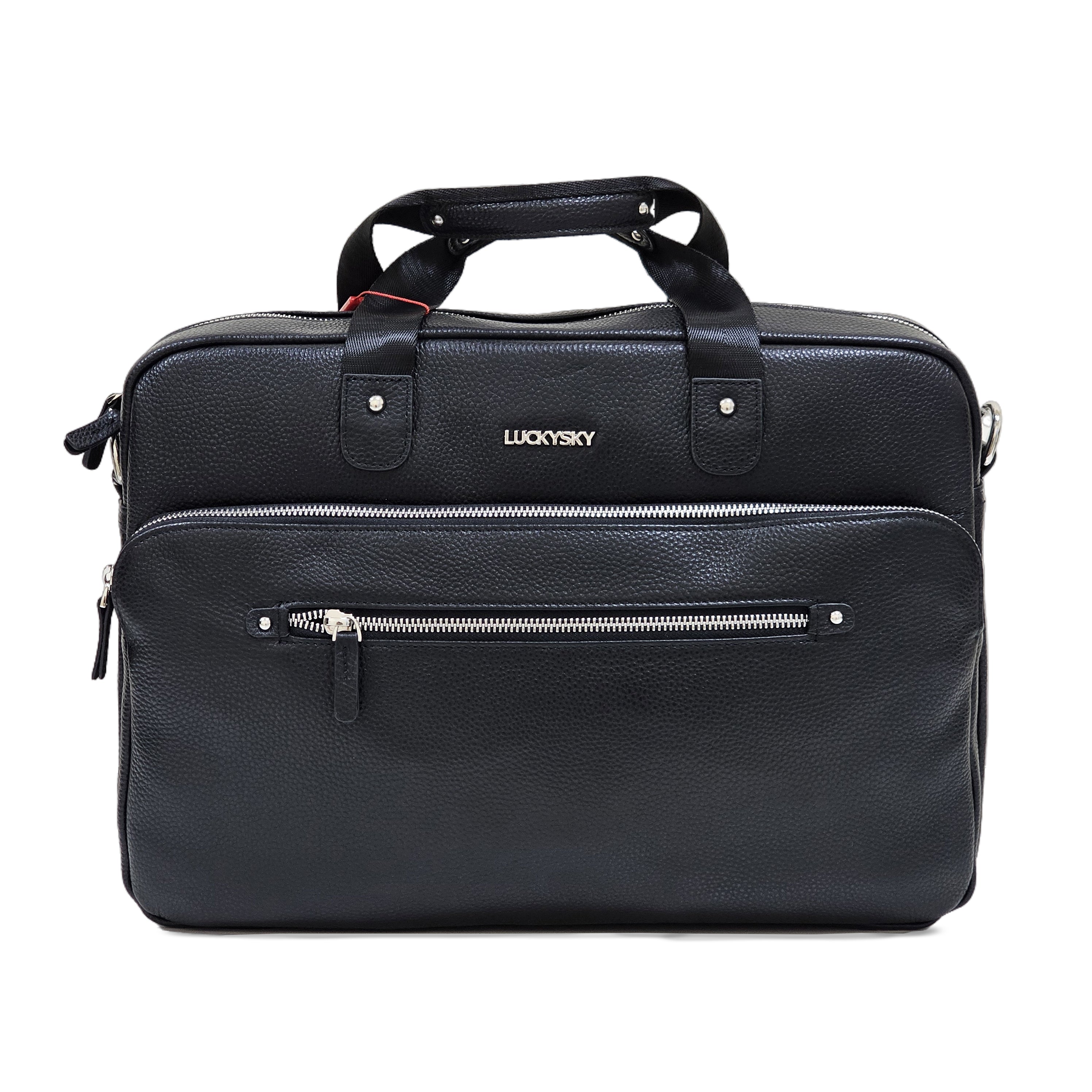 LUCKSKY BAG 14.7" LEATHER GHM-5009-R10