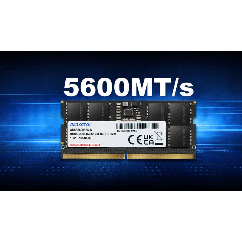ADATA DDR5 5600MHz - 16GB (1x 16GB) - SO-DIMM Laptop RAM