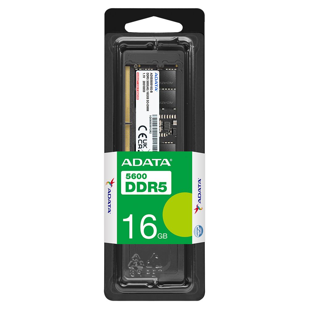 ADATA DDR5 5600MHz - 16GB (1x 16GB) - SO-DIMM Laptop RAM