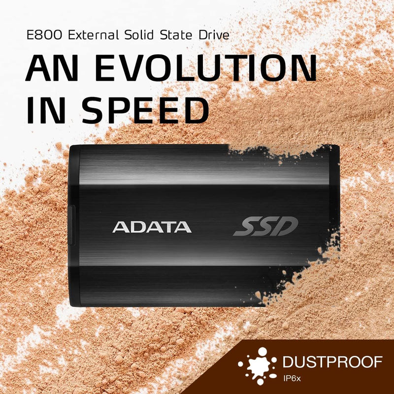 ADATA SE800 USB 3.2 Gen 2 USB-C IP68 Rugged External SSD