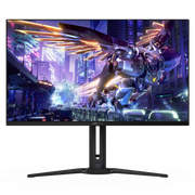 شاشة ألعاب GIGABYTE AORUS FO32U2P مقاس 32 بوصة QD-OLED – دقة 4K UHD، تردد 240 هرتز، زمن استجابة 0.03 مللي ثانية، DisplayPort 2.1 UHBR20، تغطية DCI-P3 بنسبة 99%