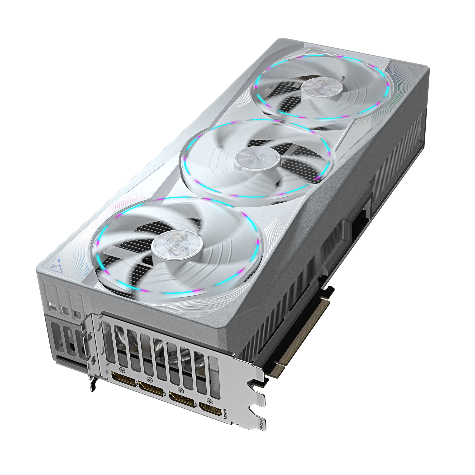 Gigabyte AORUS GeForce RTX 5090 MASTER ICE 32G – 32 GB GDDR7, 21,760 CUDA, PCIe 5.0, Triple‑Fan WINDFORCE Cooling