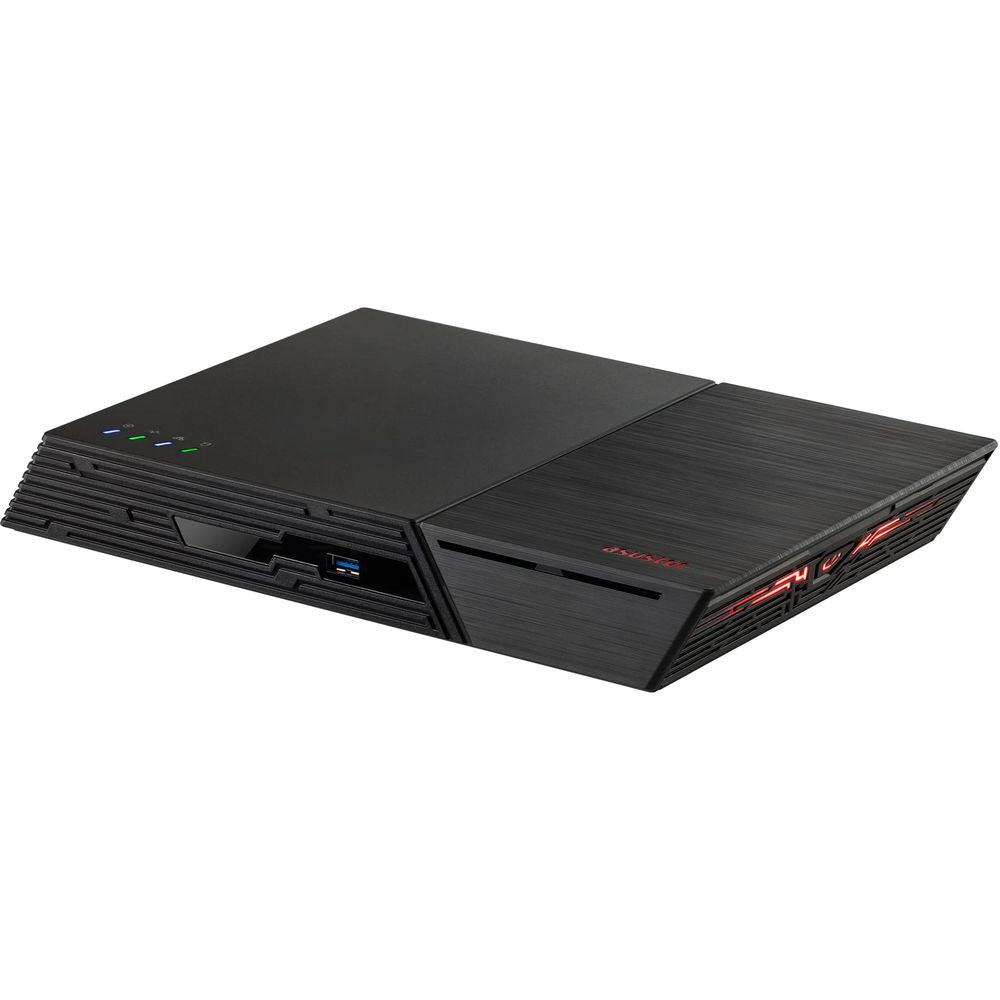 ASUSTOR Flashstor 6 (FS6706T) – 6-Bay All-SSD NAS with Intel Celeron N5105, 4GB DDR4 RAM, Dual 2.5GbE, HDMI 2.0b, S/PDIF, 4K Transcoding