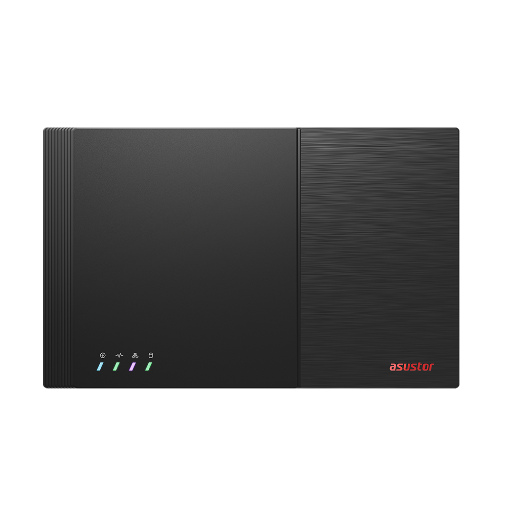 ASUSTOR Flashstor 6 (FS6706T) – جهاز تخزين شبكي (NAS) بست فتحات SSD فقط مع معالج Intel Celeron N5105، وذاكرة DDR4 بسعة 4GB، ومنفذين 2.5GbE، وHDMI 2.0b، وS/PDIF، ودعم تحويل الفيديو بدقة 4K