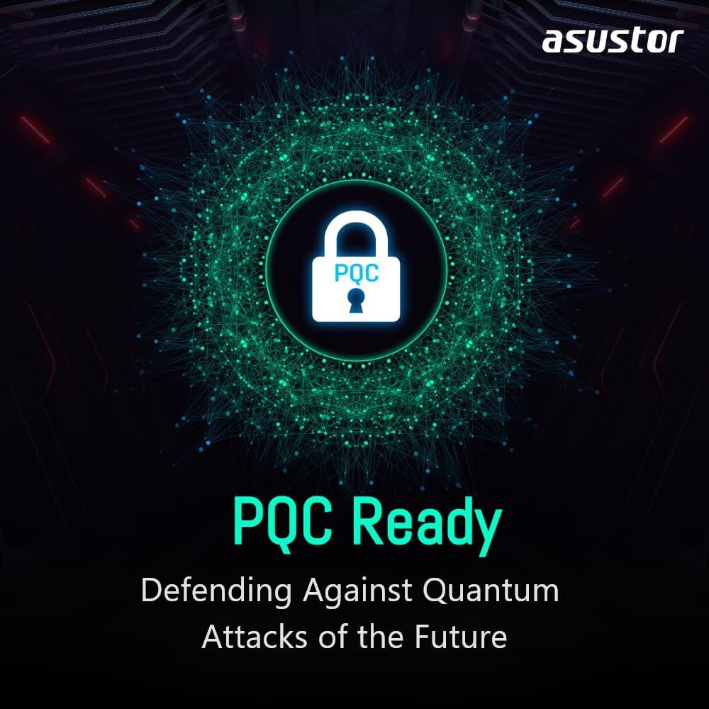 ASUSTOR Lockerstor 10 Gen3 AS6810T, AMD Ryzen V3C14, 16GB ECC DDR5, Dual 10GbE, Dual 5GbE, USB4, M.2 NVMe