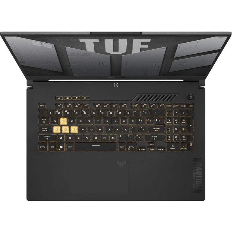 لاب توب ASUS TUF Gaming F17 مقاس 17.3 بوصة FHD 144 هرتز - Core i7-12700H - ذاكرة الوصول العشوائي 16 جيجابايت - SSD 512 جيجابايت - RTX 4060 8 جيجابايت - ويندوز 11 (رمادي ميكا)