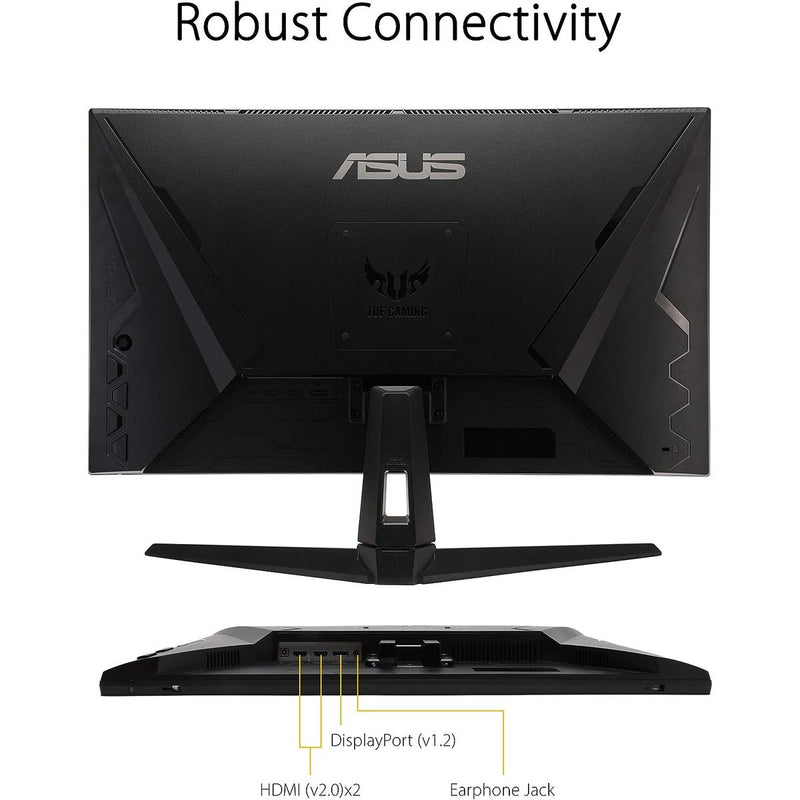 شاشة ASUS TUF Gaming VG27AQL1A - مقاس 27 بوصة - WQHD (2560 × 1440) - IPS، 170 هرتز، 1 مللي ثانية، 130% sRGB، HDR