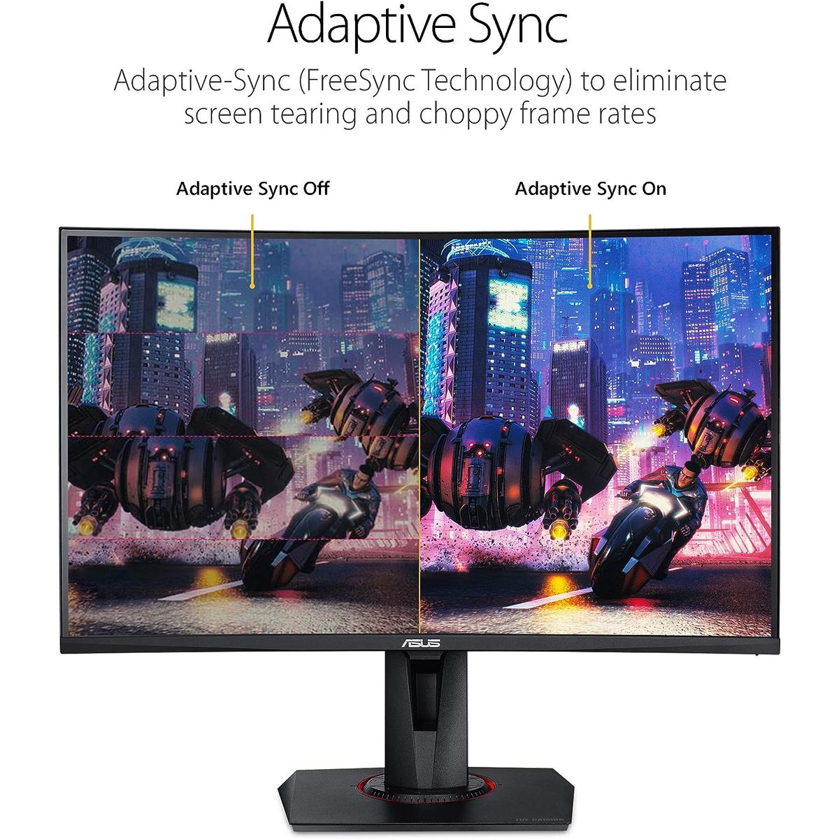 ASUS TUF Gaming VG27VQ Curved Monitor - 27 ASUS TUF Gaming VG27VQ Curved Monitor - 27