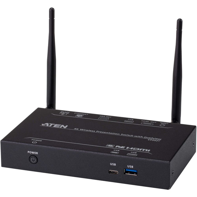 ATEN 4K Wireless Presentation Switch with Quad View