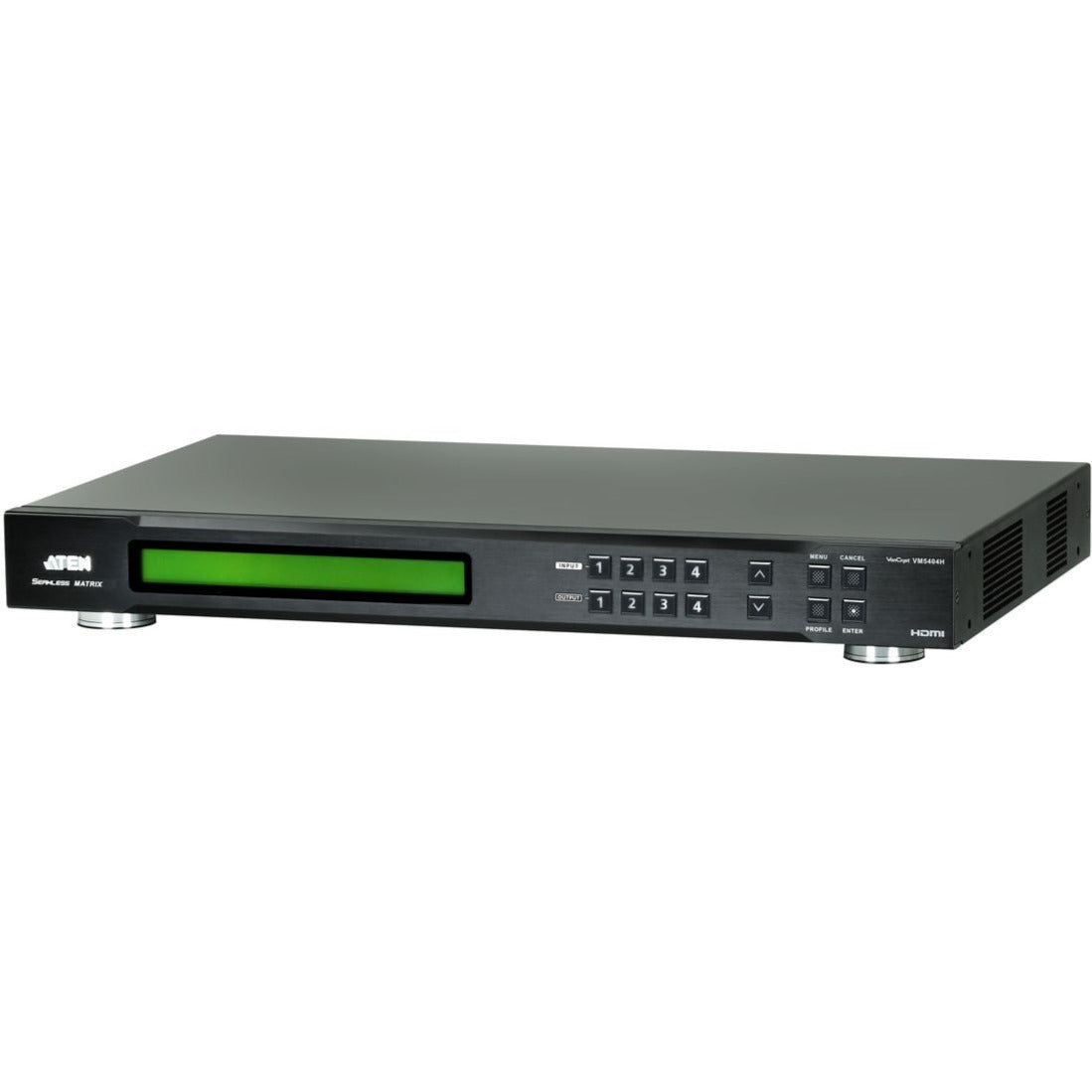 ATEN 4 × 4 HDMI مصفوفة التبديل مع قشارة