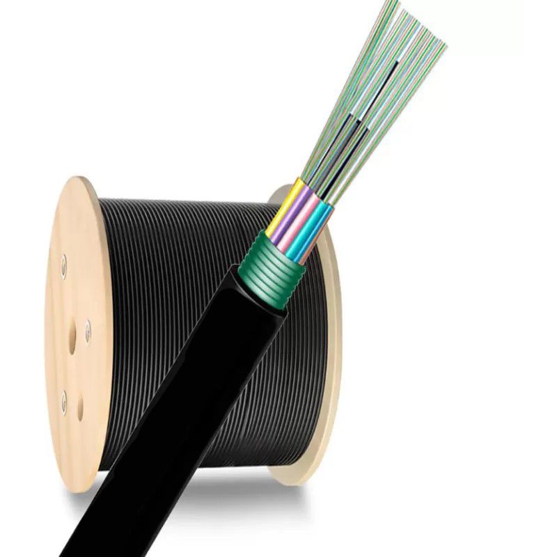 Atlantic Fujikura 1KM Fiber Optic Cable - 48-Core - Single Mode (G652D) & Multimode (OM3 50/125) - 9.5mm PE Jacket - Colored Fibers