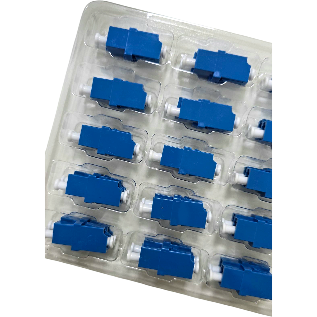 Atlantic F.O LC/UPC Single-Mode Simplex Fiber Optic Couplers, 50-Pack (CO-LSU50)