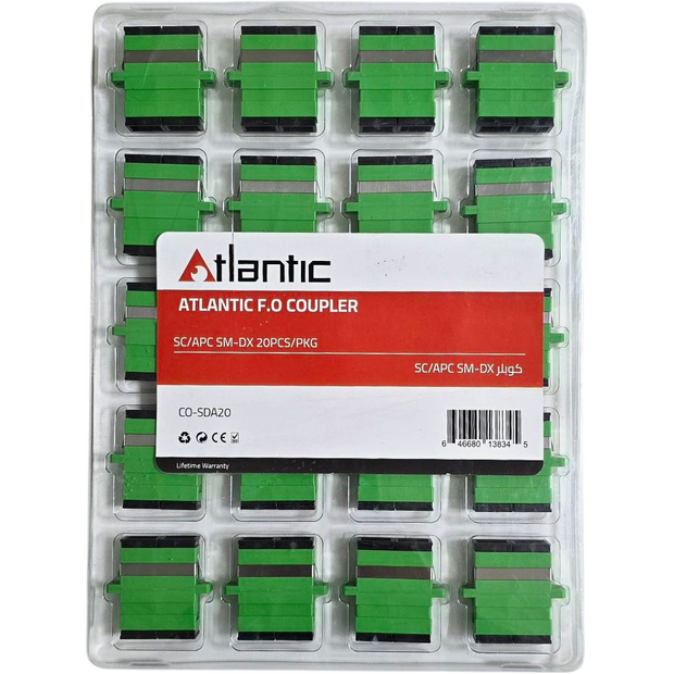 Atlantic F.O SC/APC Single-Mode Duplex Fiber Optic Couplers, 20-Pack ...