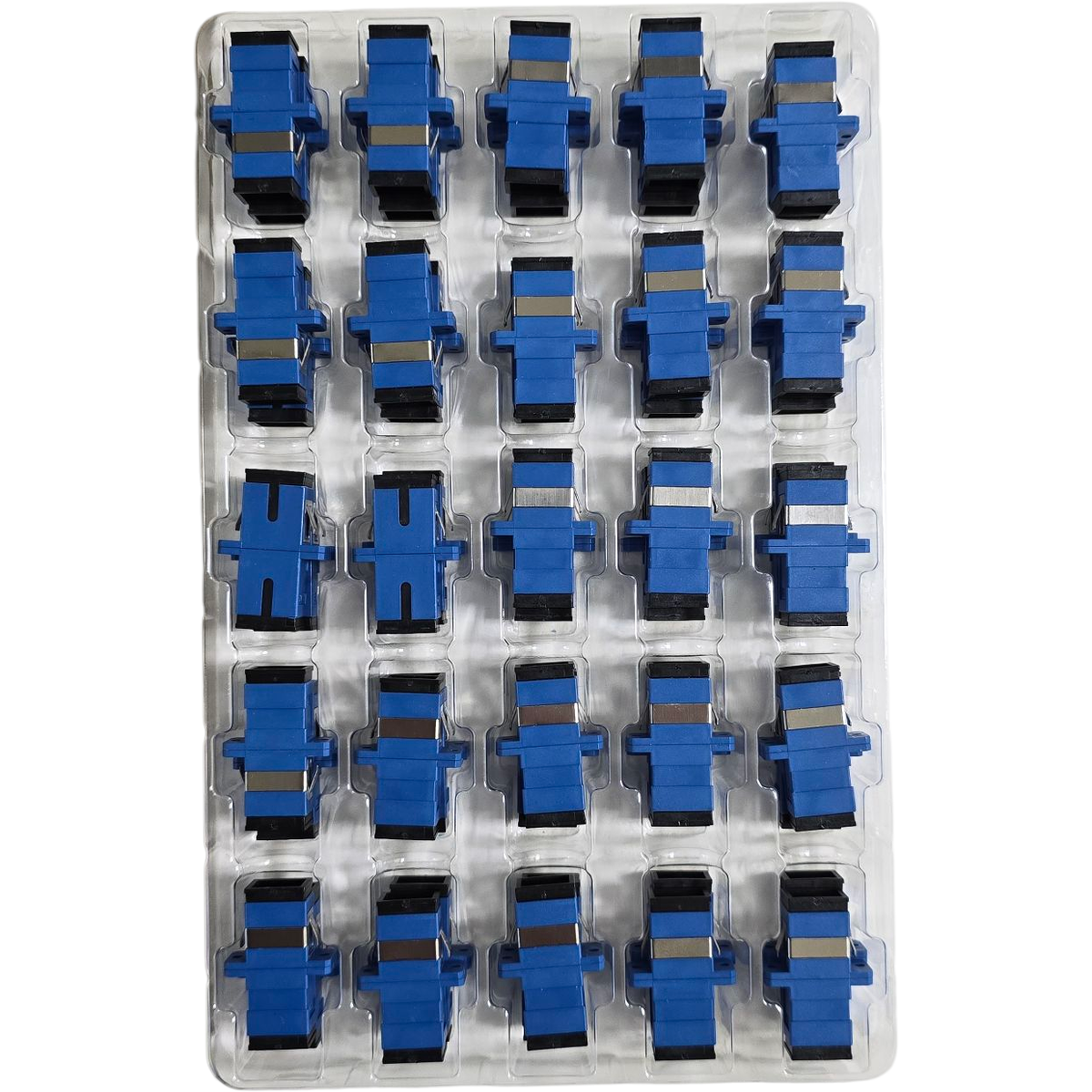 Atlantic F.O SC/UPC Single-Mode Simplex Fiber Optic Couplers, 50-Pack (CO-SSU50)