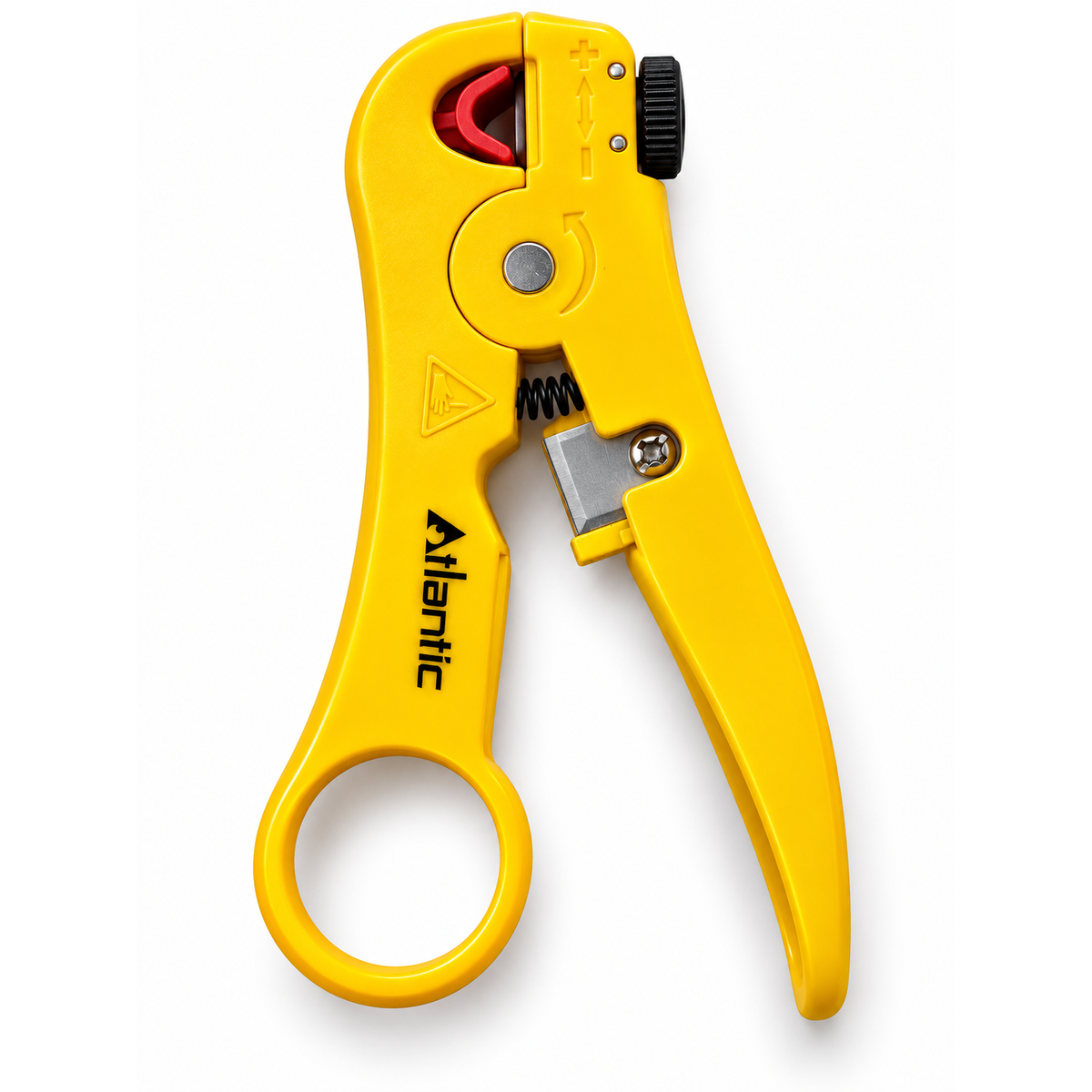 Atlantic AT-K21105 RJ45 Open-Pass Installation Kit, AT-580ER Ratchet Crimper & AT-350 Cable Stripper for CAT6 UTP/STP