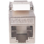 Atlantic ATKJ-6A-TL-8038S-180° CAT6A Shielded Keystone Jack – 180° Toolless STP RJ45 Connector