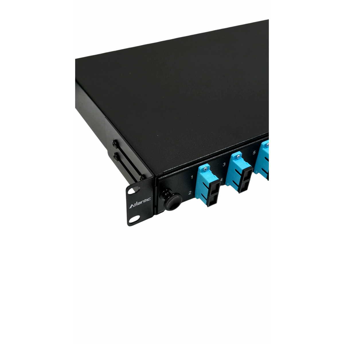 Atlantic 24-Port SC/UPC MM Fiber Patch Panel – 2U Rack Mount, Duplex Adapter, for Enterprise LAN and Data Center Fiber Cabling